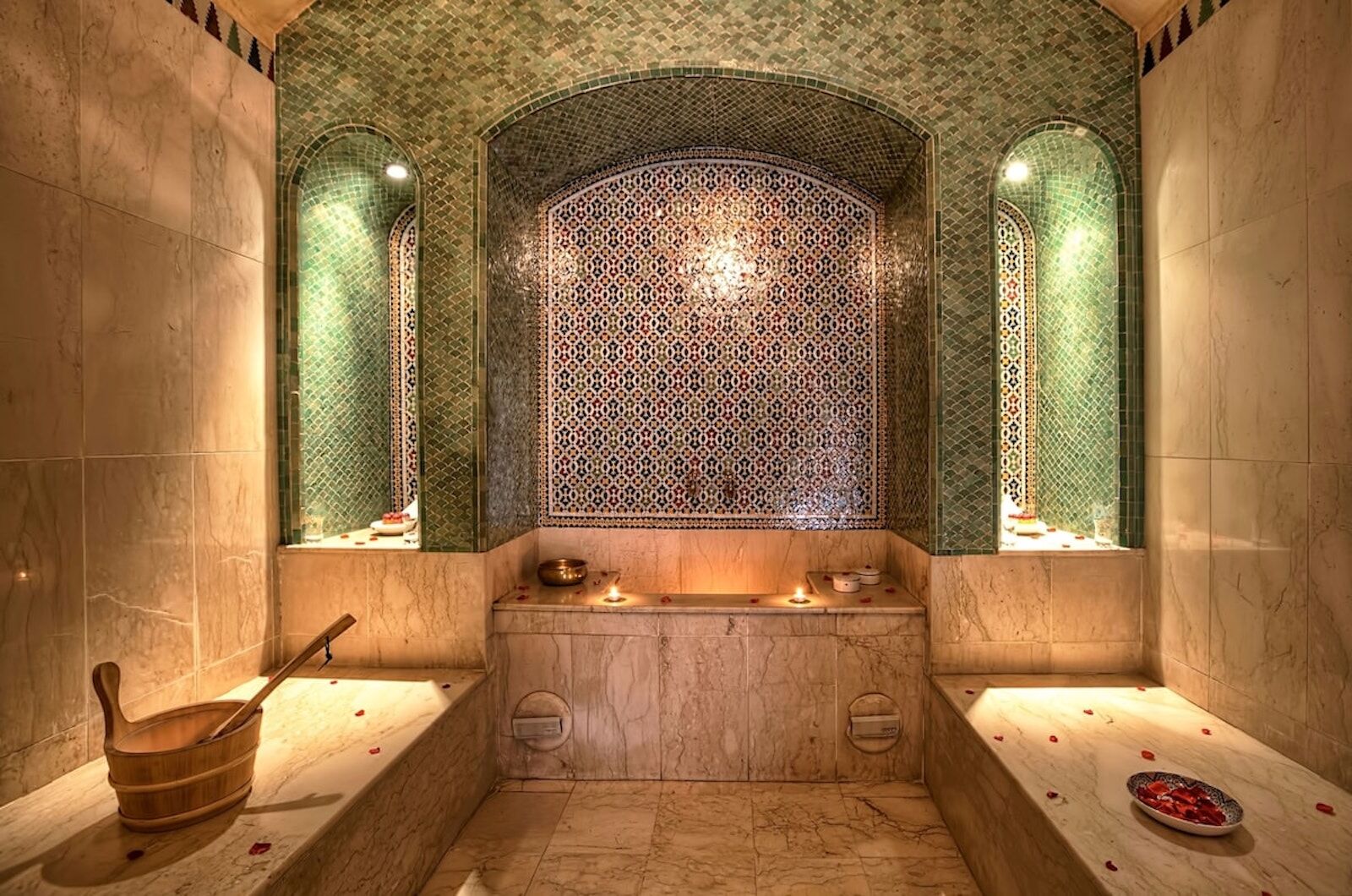 hammam at riad kniza in marrakech