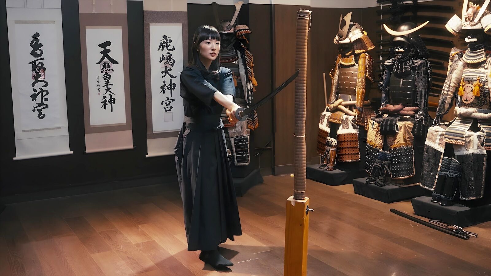 marie kondo in samurai session
